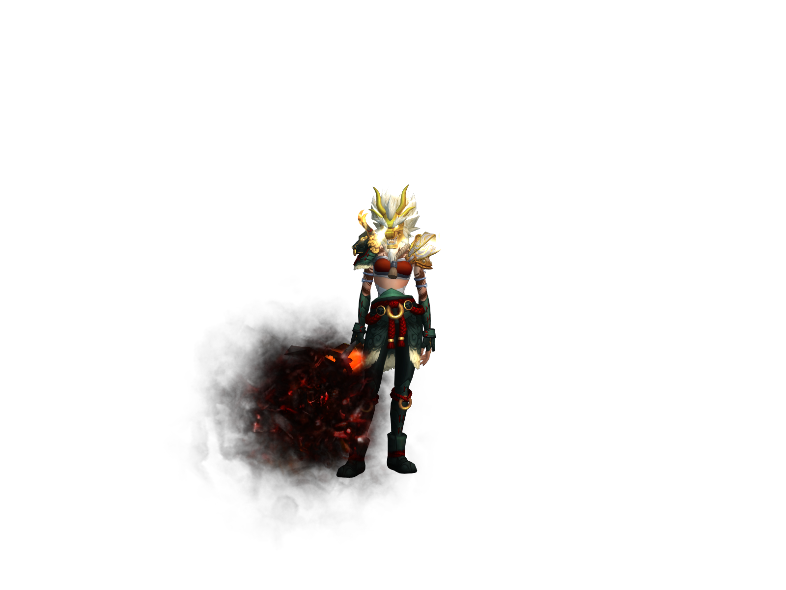 Breon 3D character render