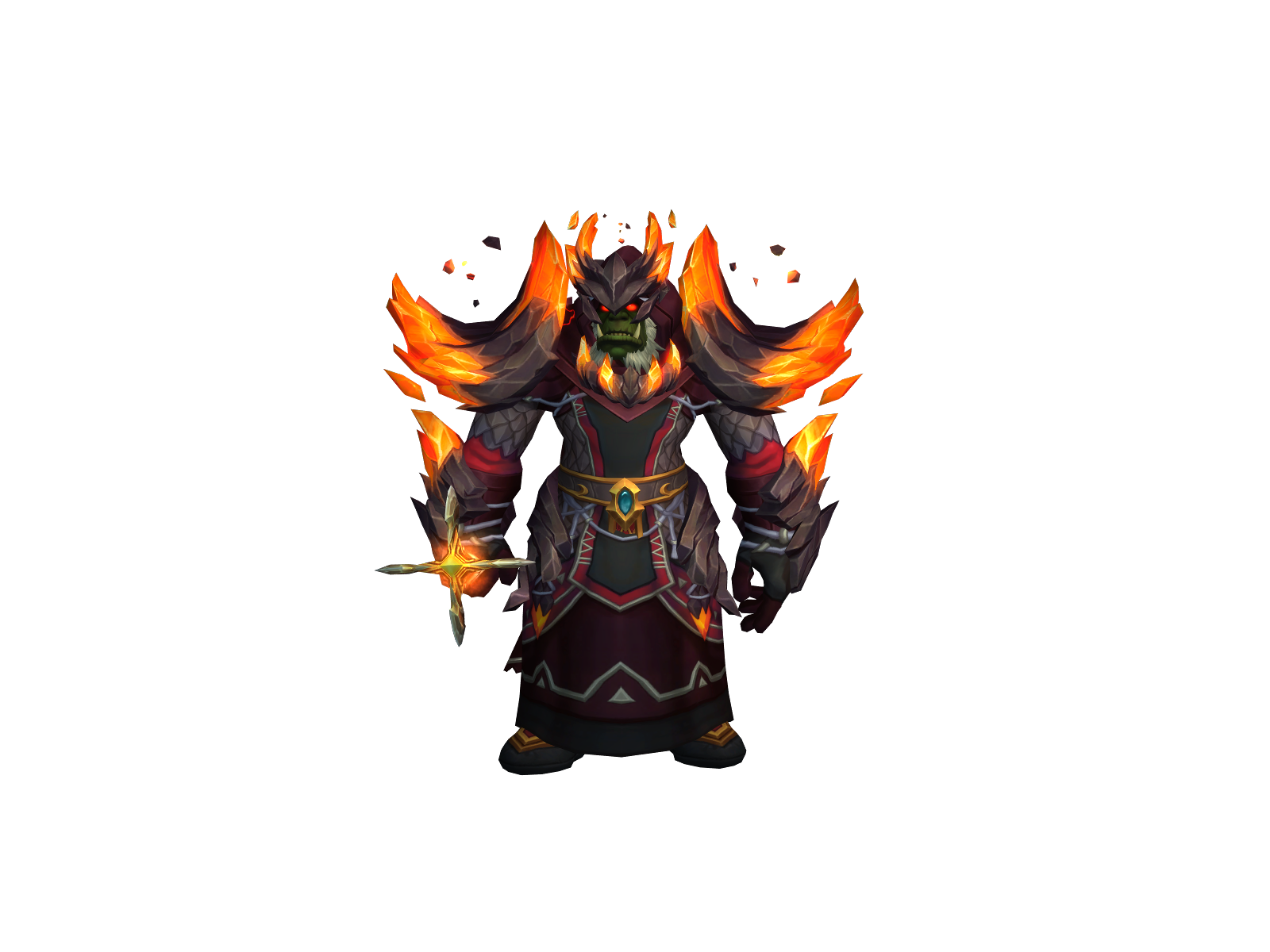 Raioefogo 3D character render