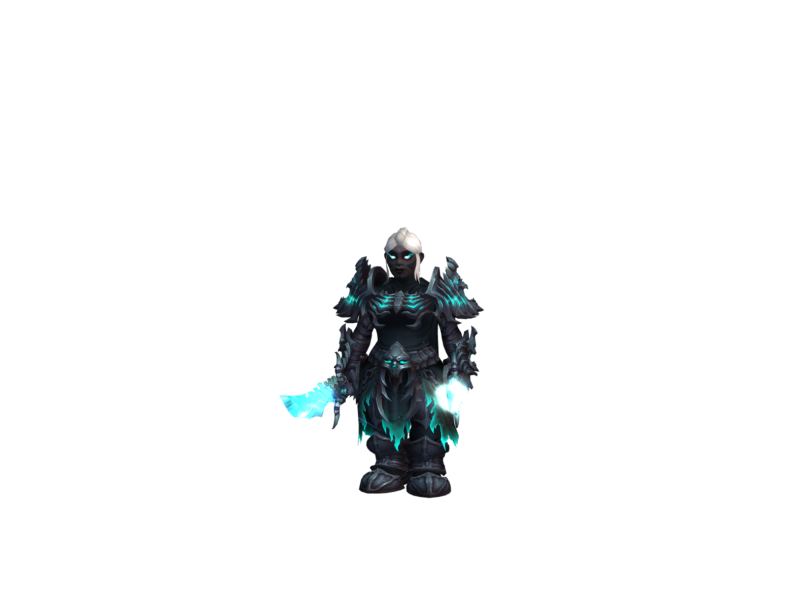 Dauð 3D character render