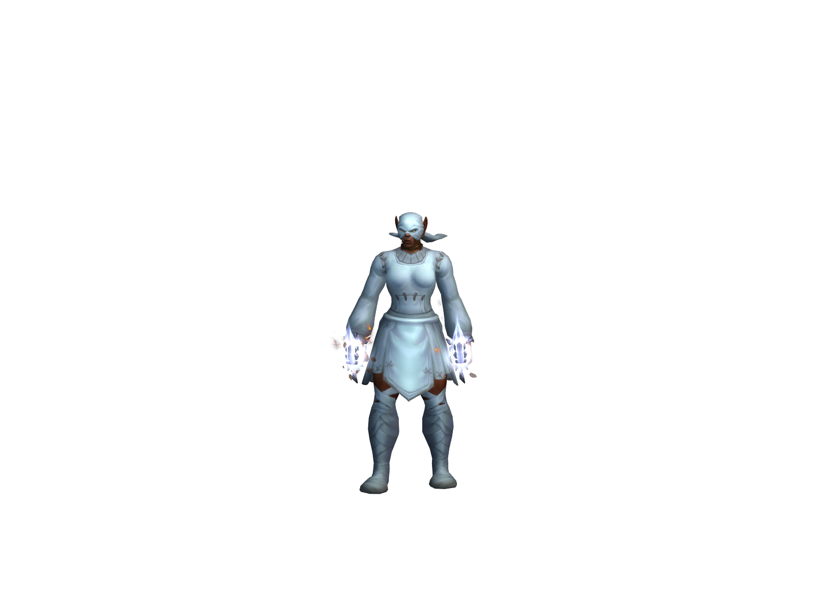 Døpe 3D character render