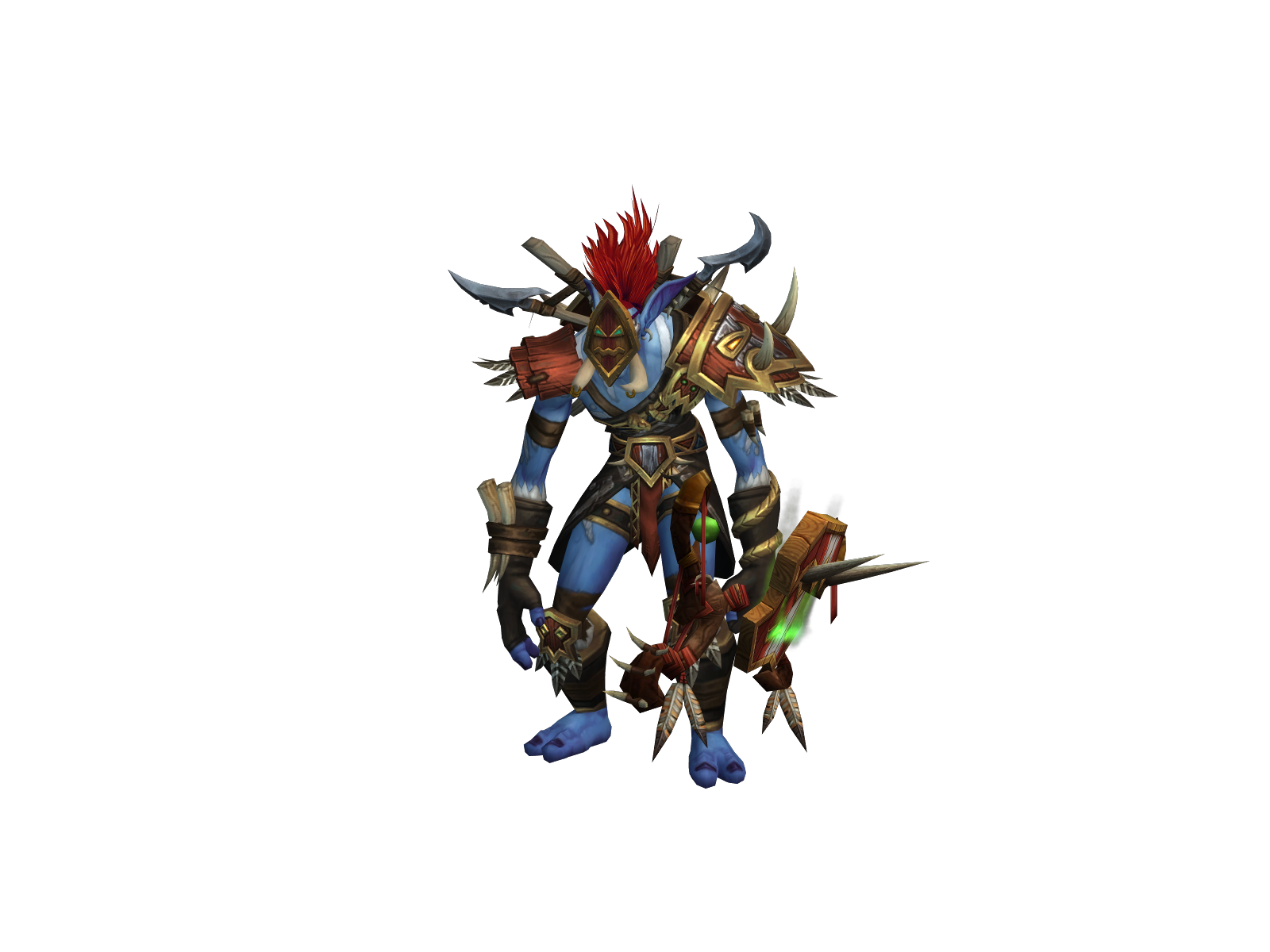 Hakaalai 3D character render