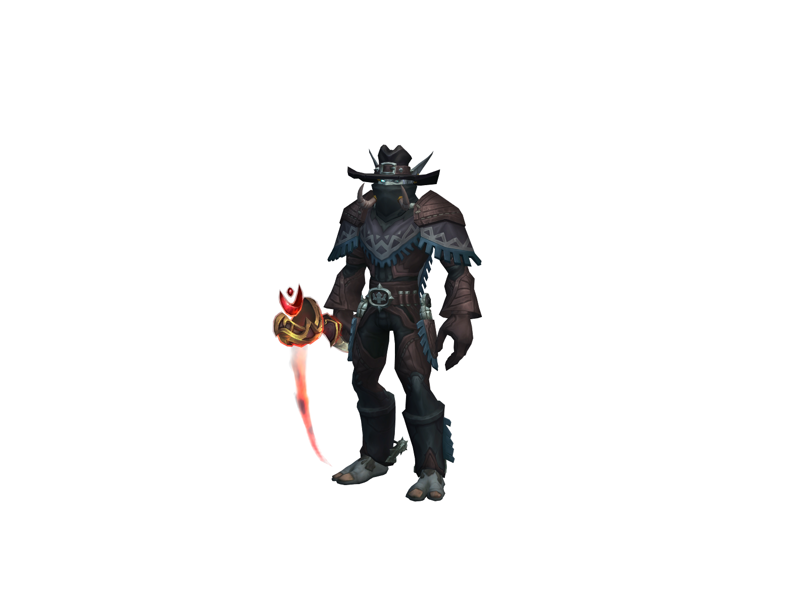 Rosesbares 3D character render