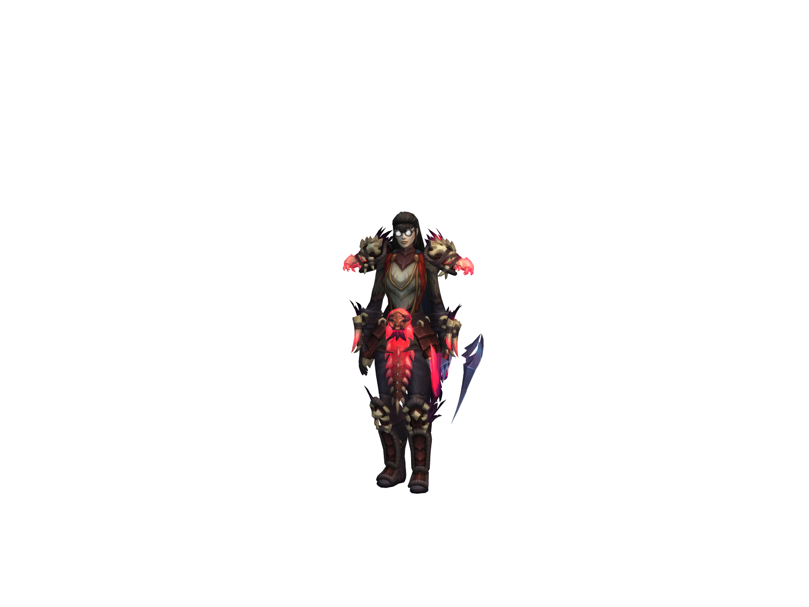 Telarøm 3D character render