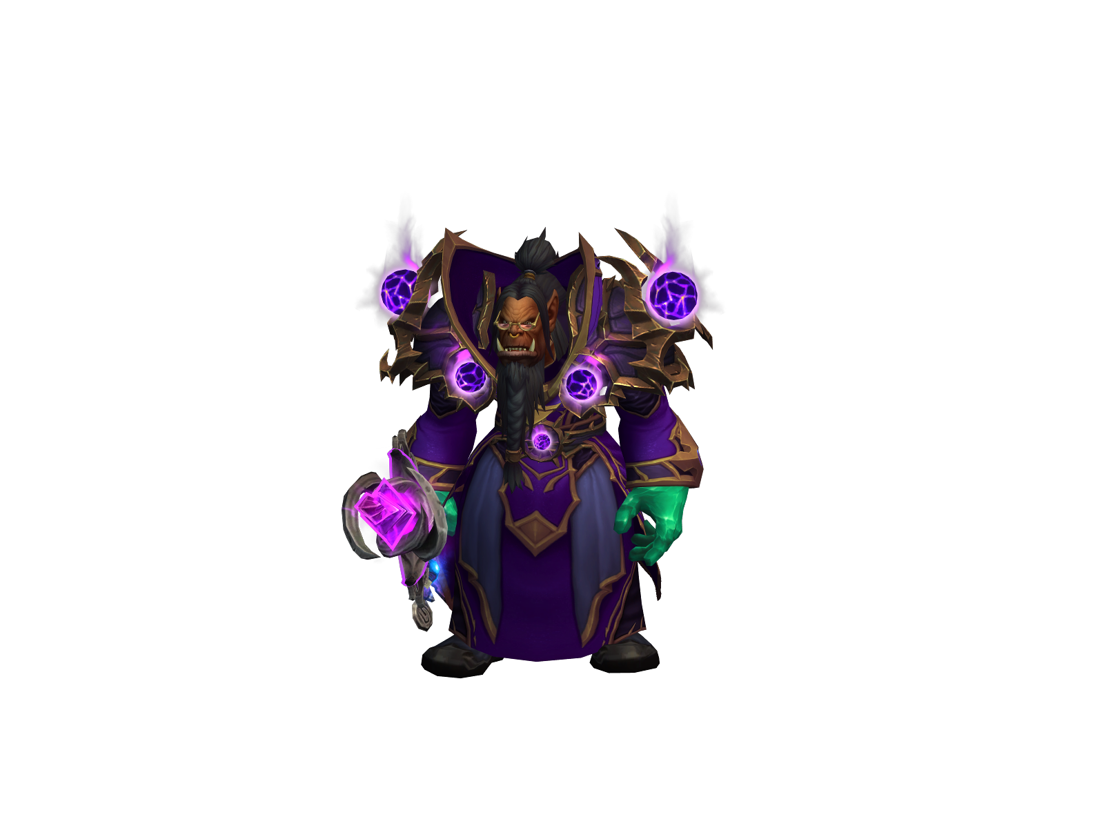 Crovs 3D character render