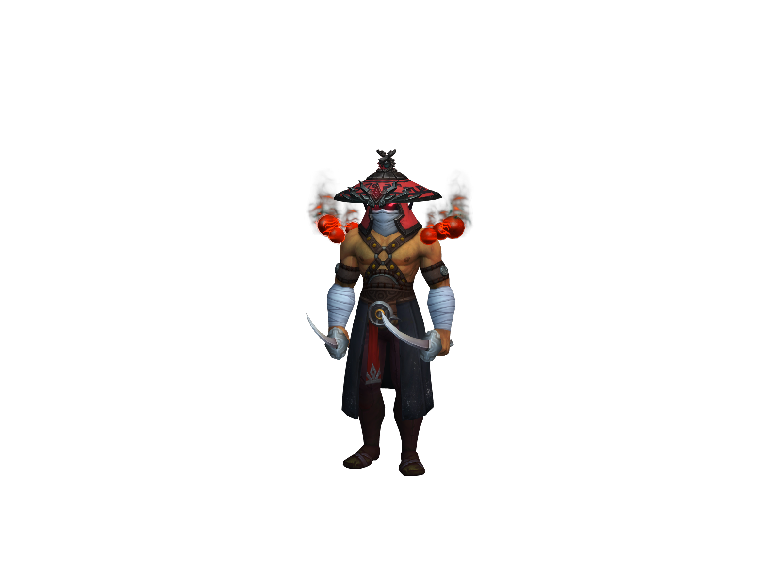 Vëgeta 3D character render