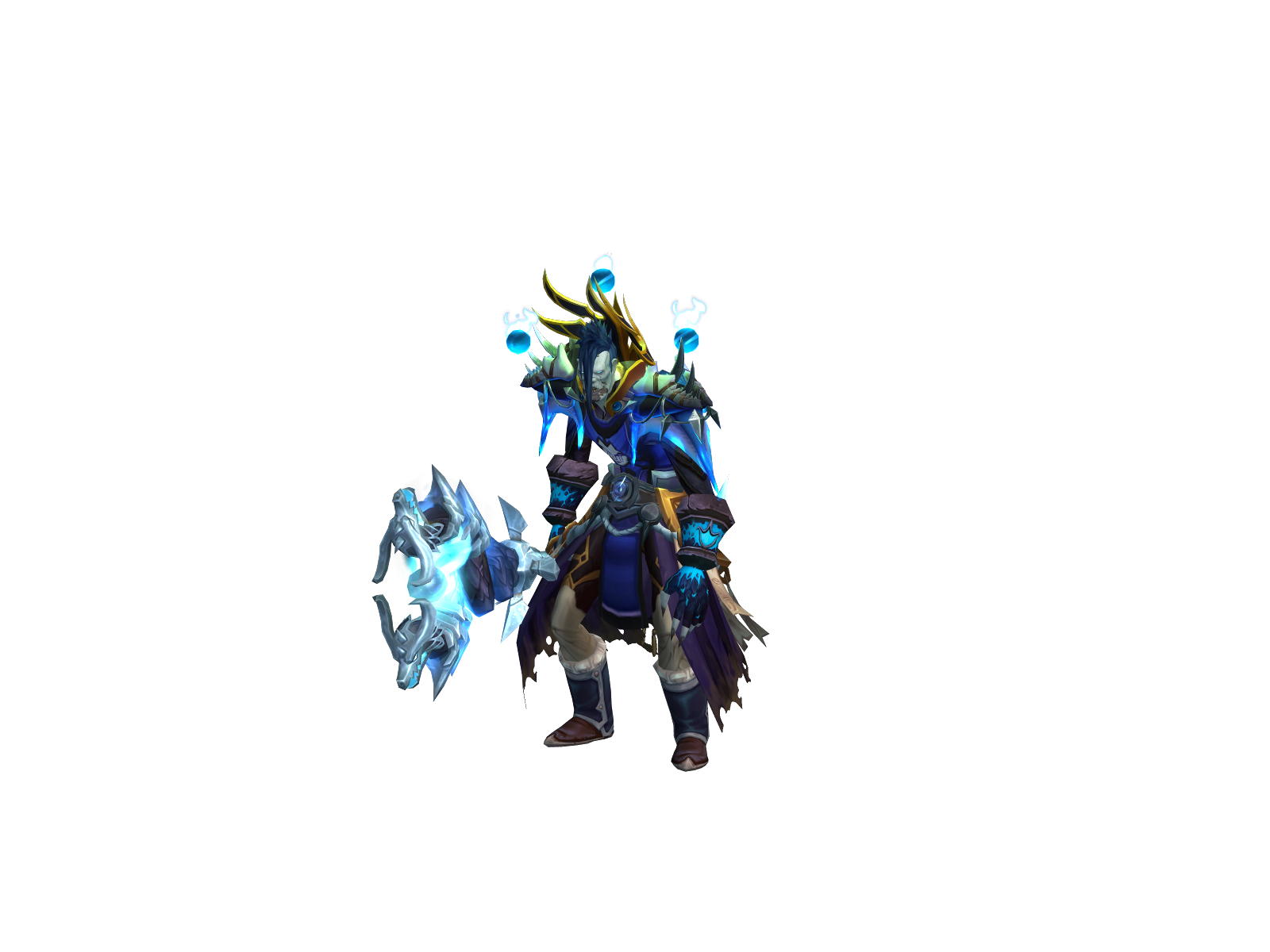 Thenériun 3D character render