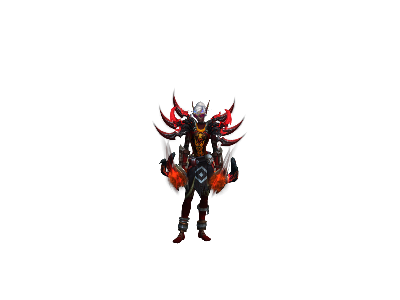 Kxassadh 3D character render