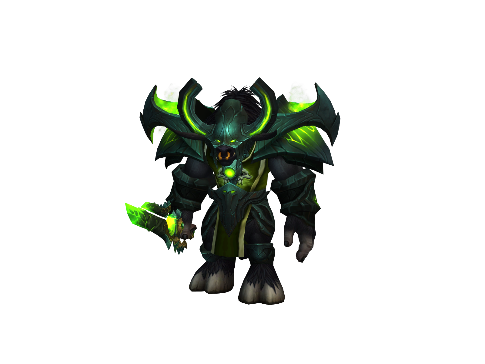 Zäyroth 3D character render