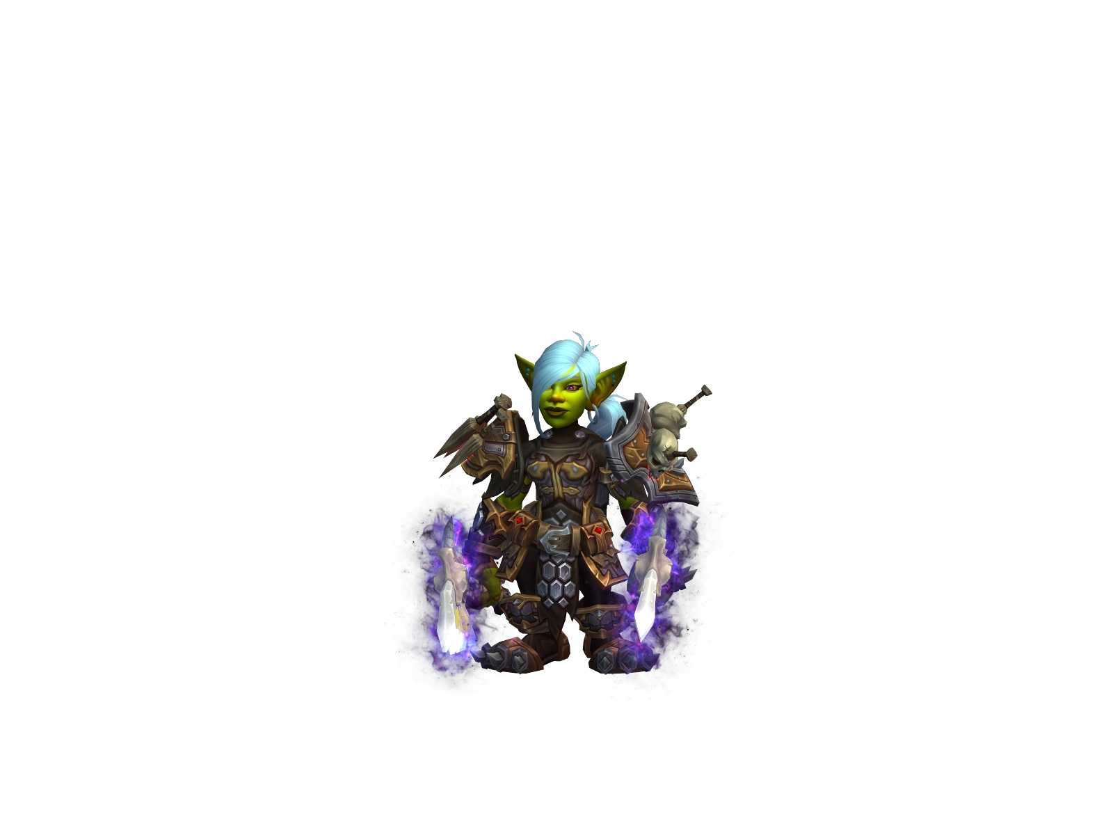 Electraz 3D character render