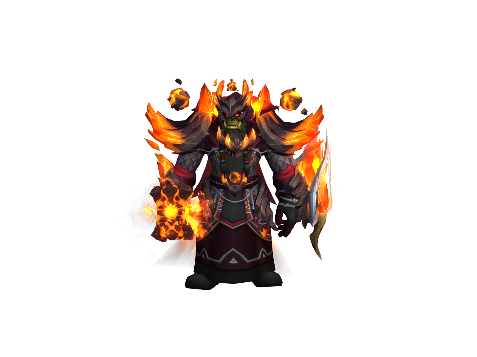 Oggum 3D character render