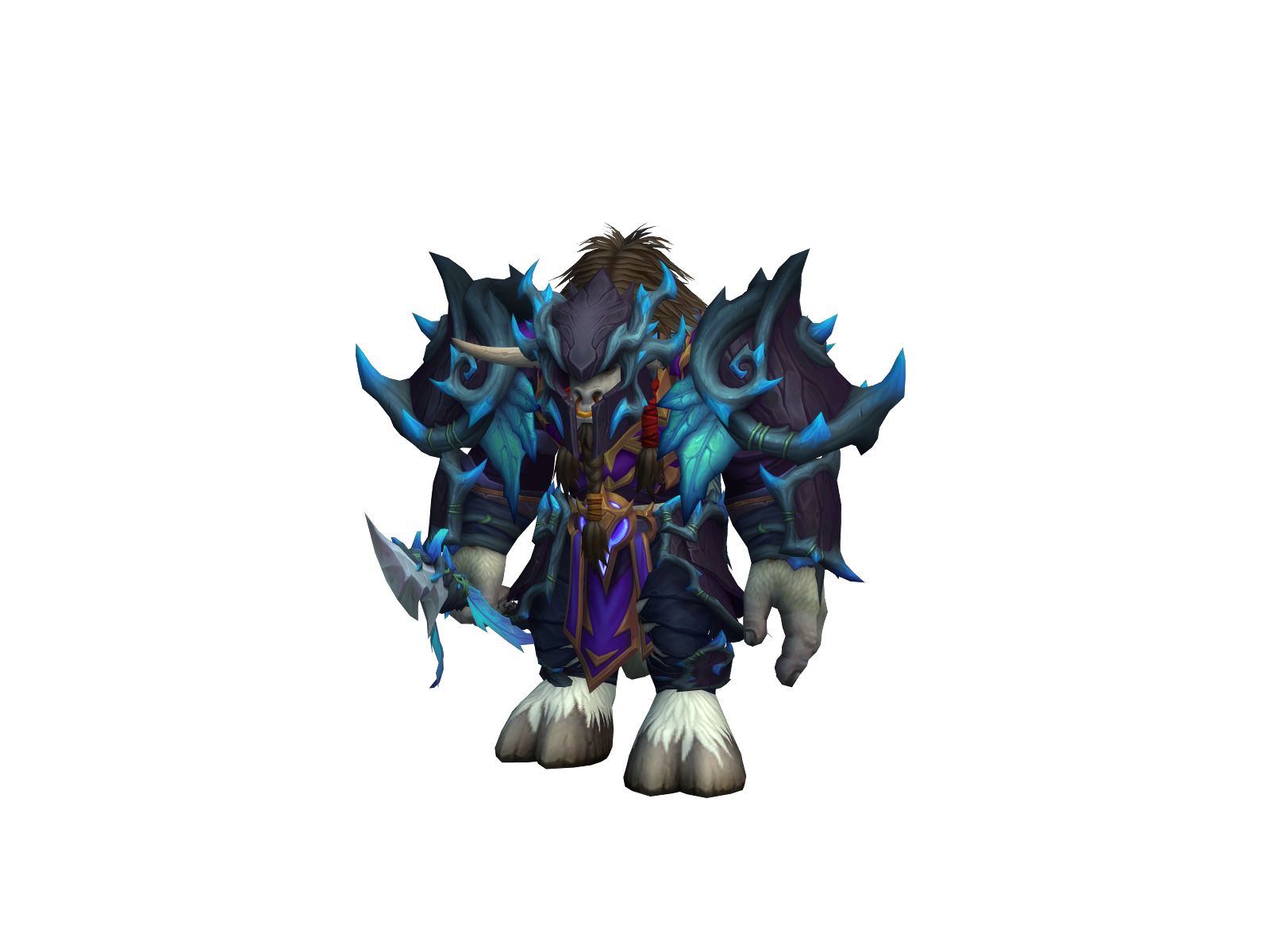 Psicotauro 3D character render