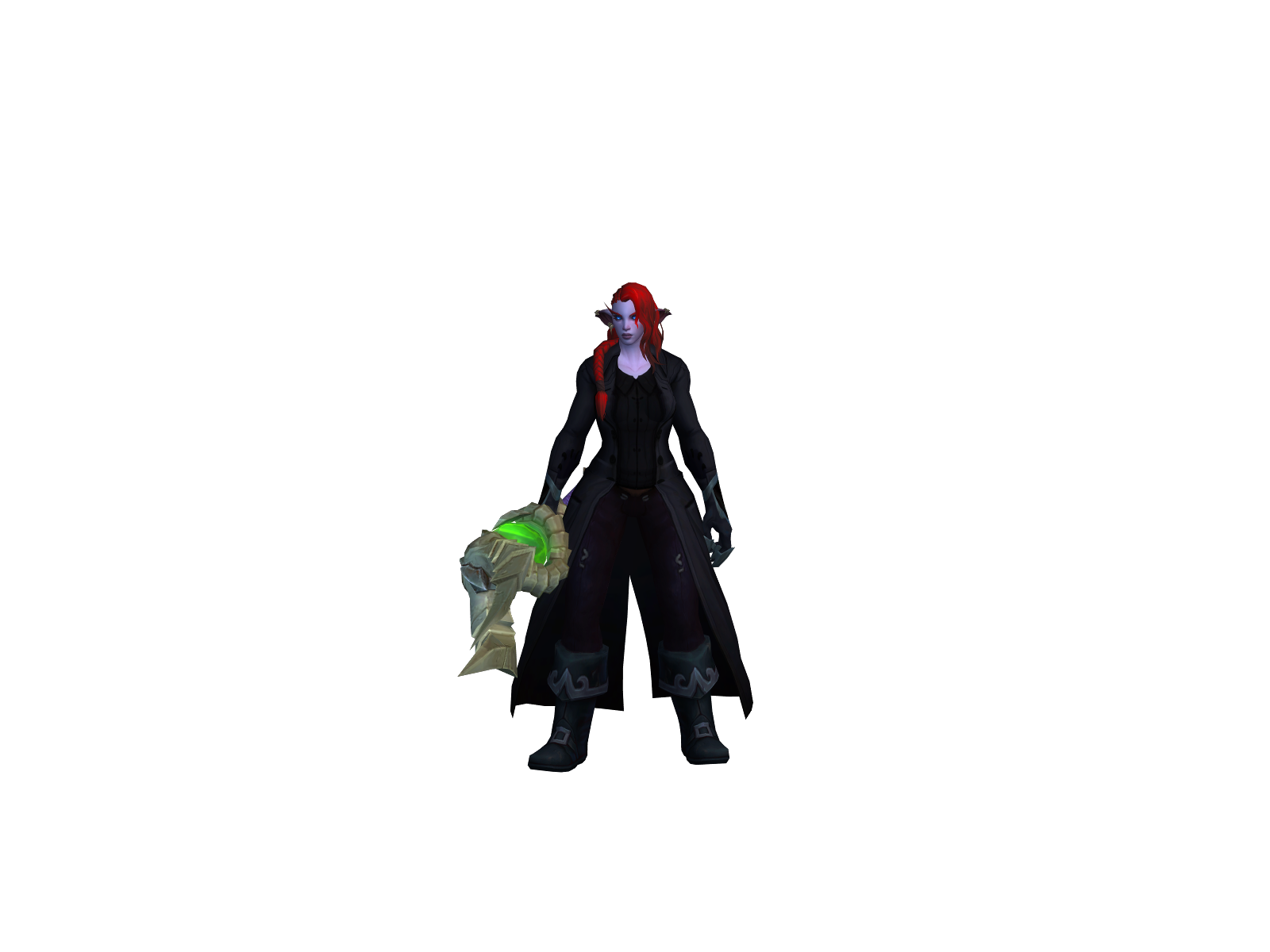 Depressiøn 3D character render