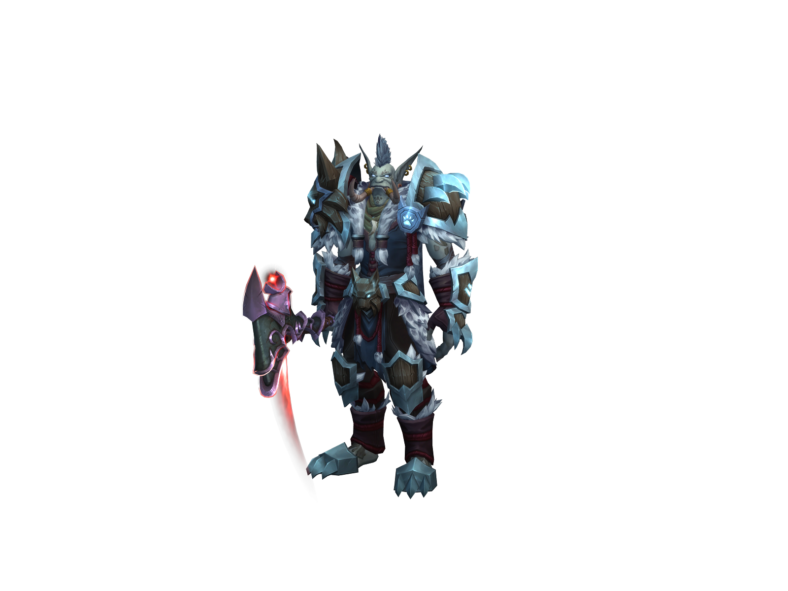 Drac 3D character render