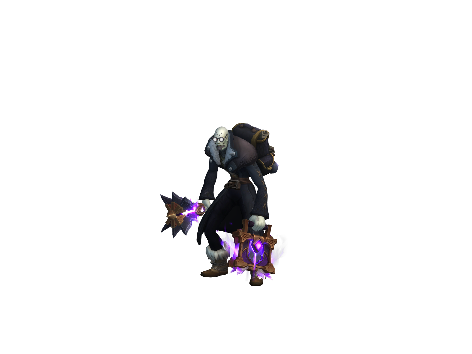 Vacilow 3D character render