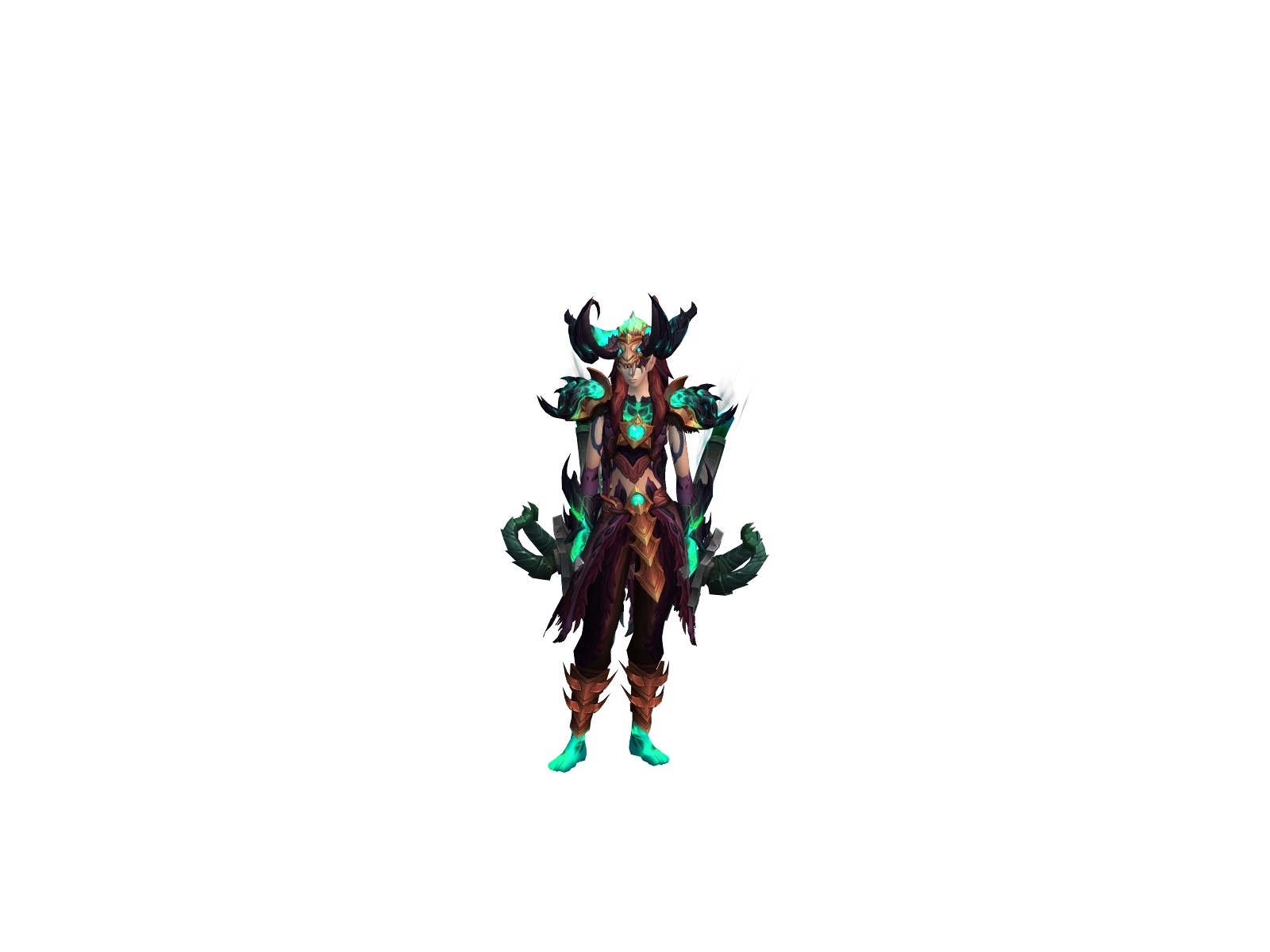 Demonbini 3D character render