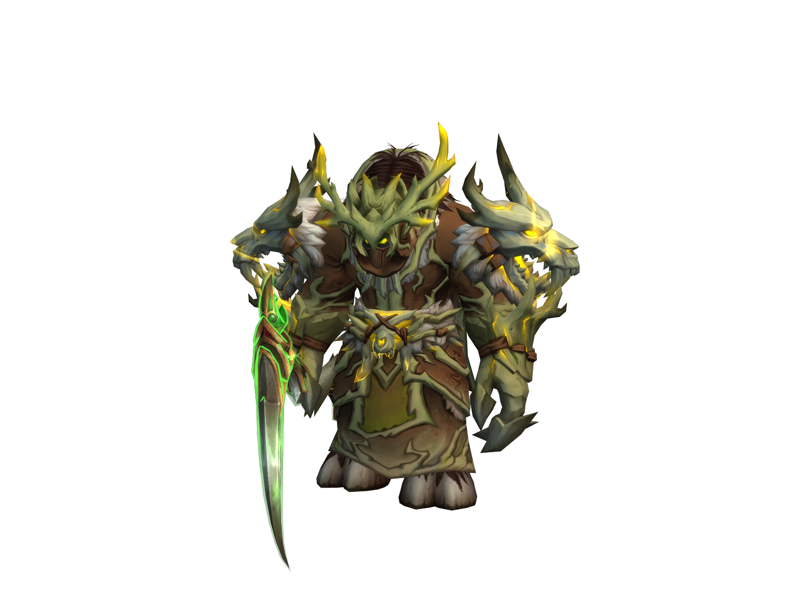 Sujirokifujá 3D character render