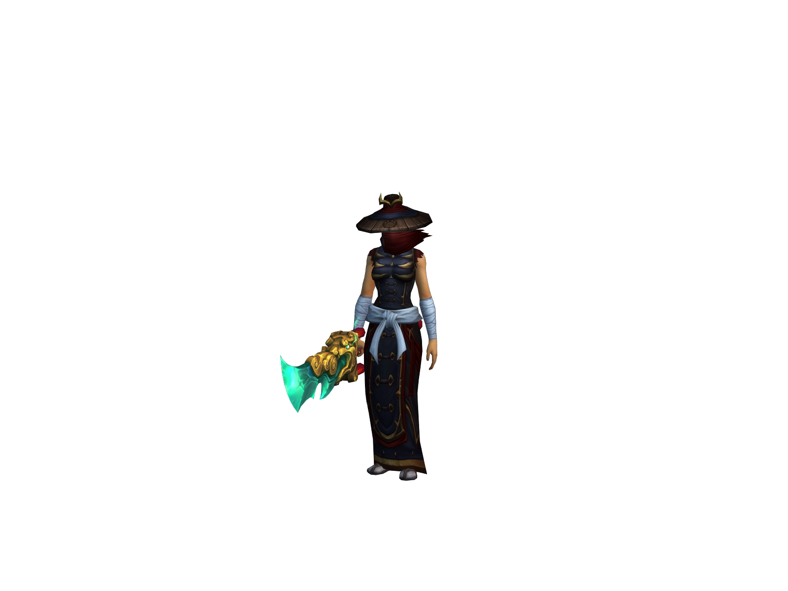 Sháo 3D character render
