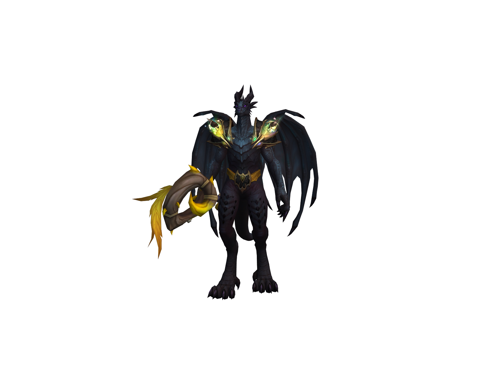 Crocronips 3D character render