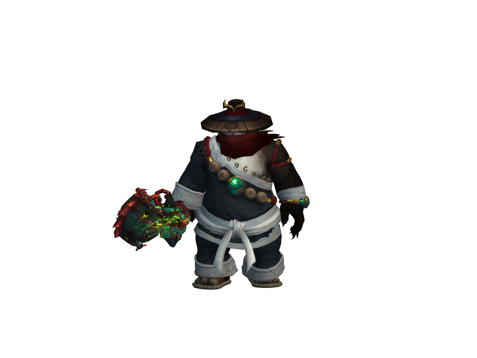 Exilado 3D character render
