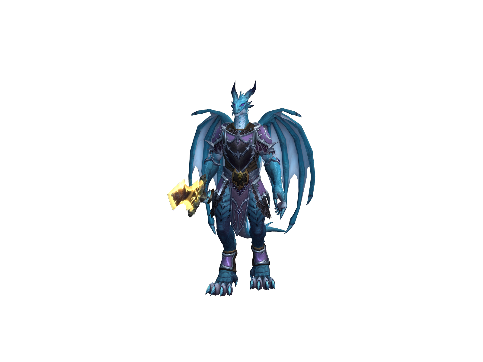 Szanax 3D character render