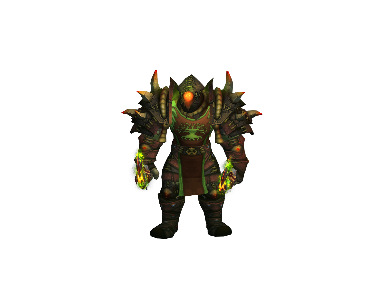 Crowniing 3D character render