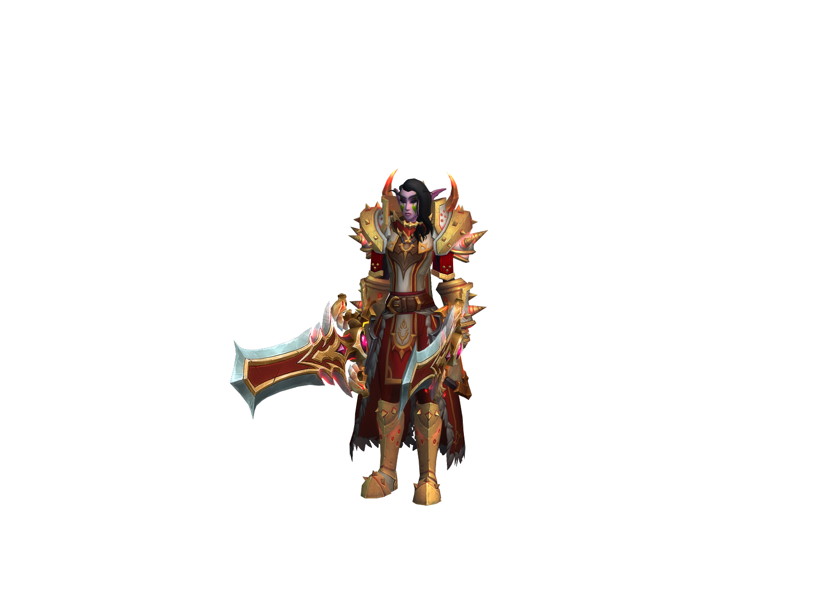 Whispers 3D character render