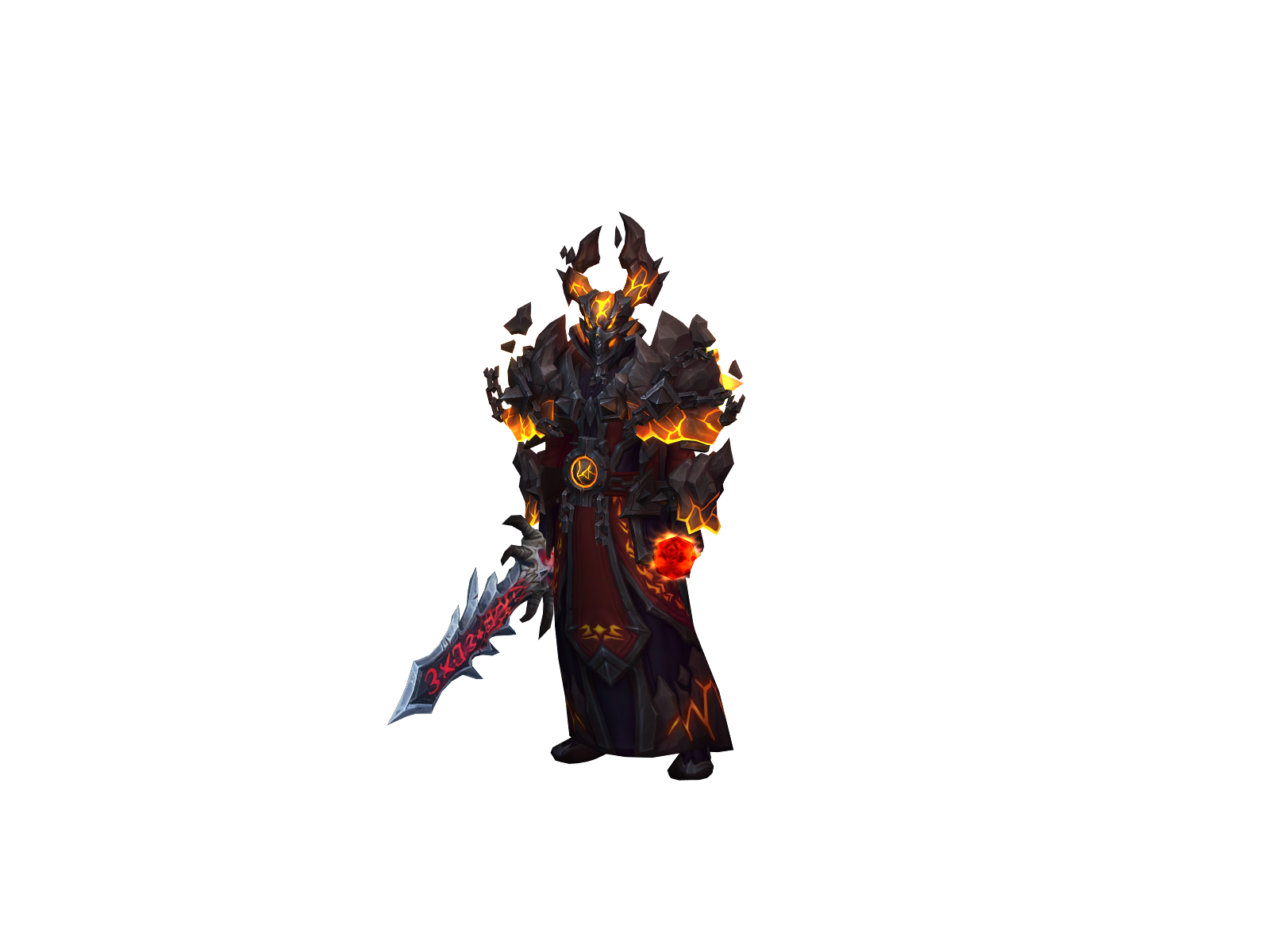 Tracktorlock 3D character render