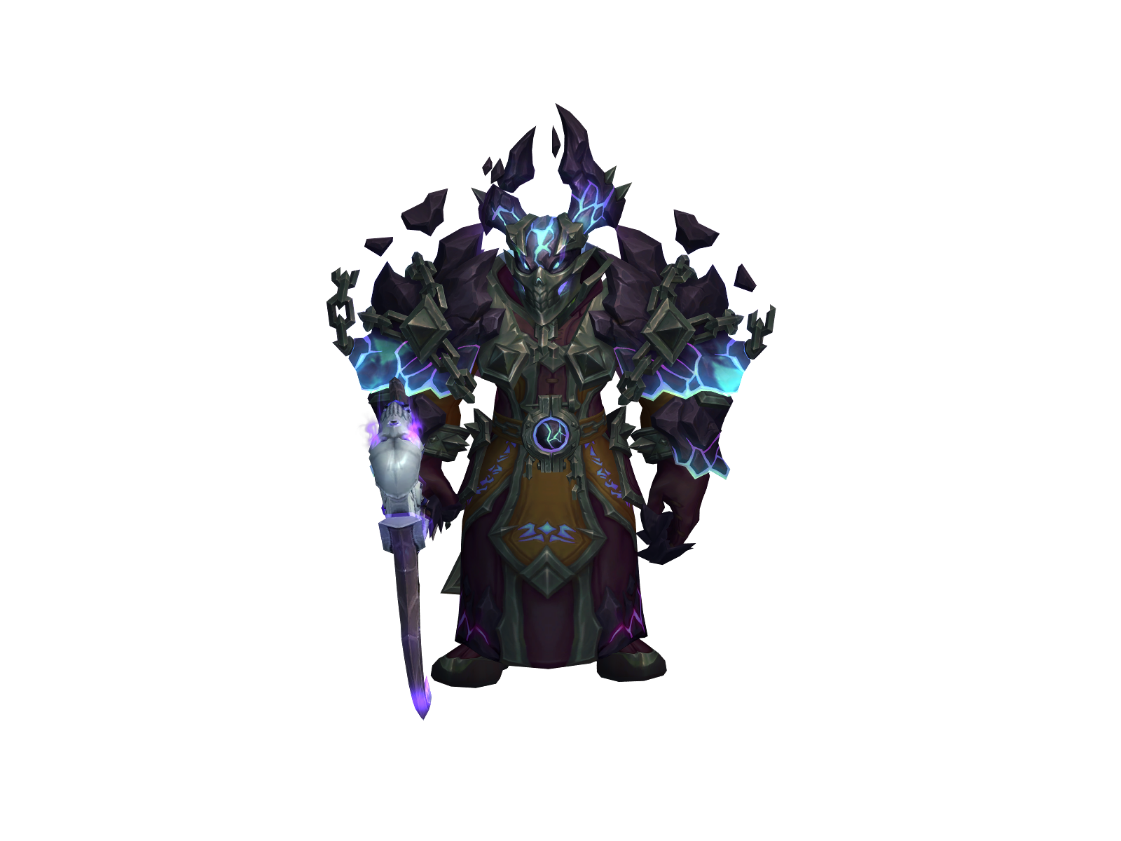 Chaosform 3D character render