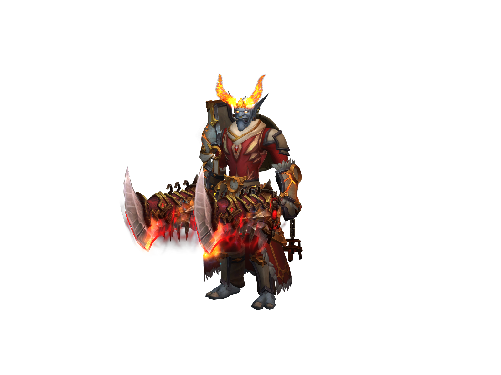 Tremont 3D character render