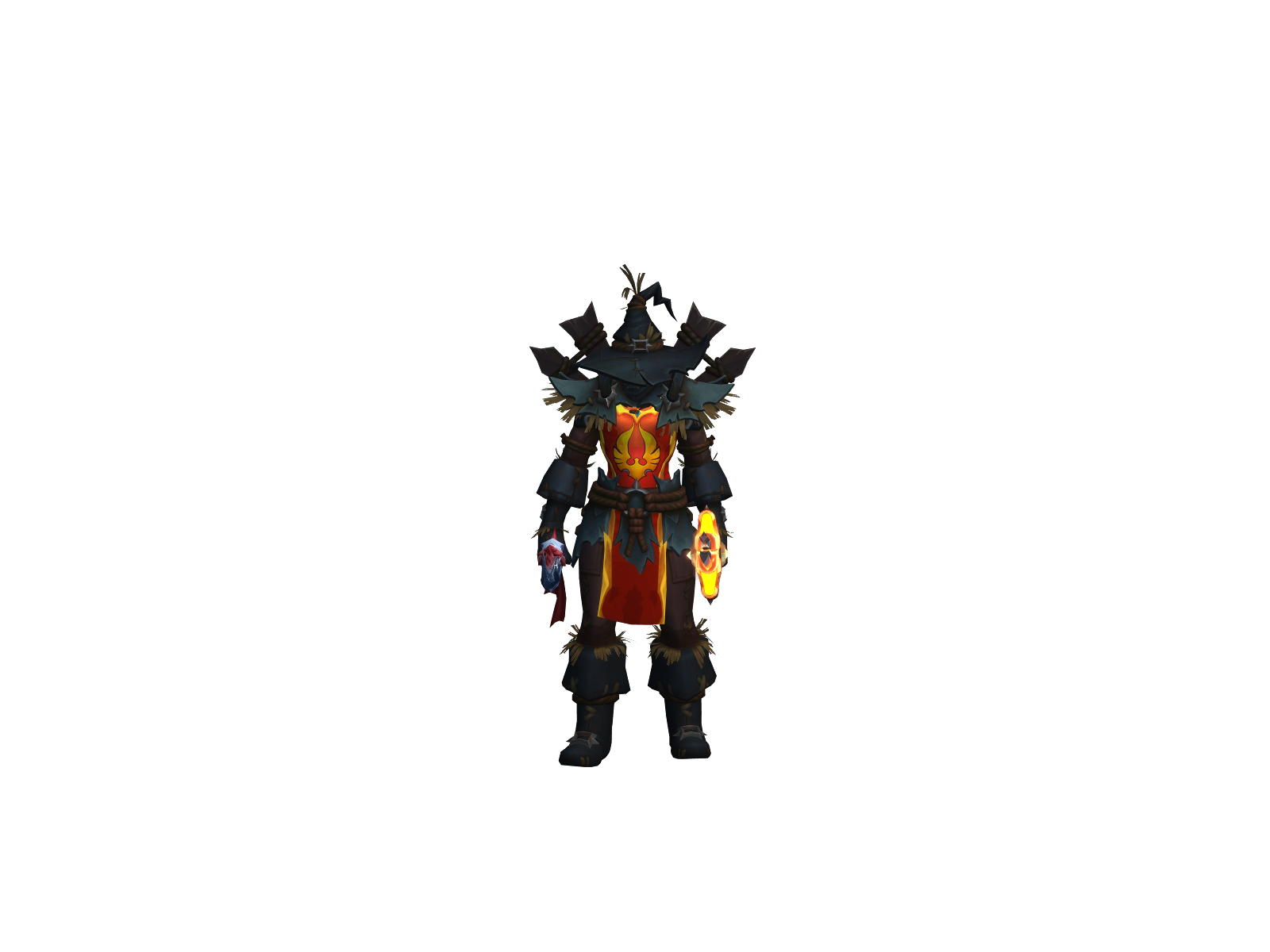 Hortiga 3D character render