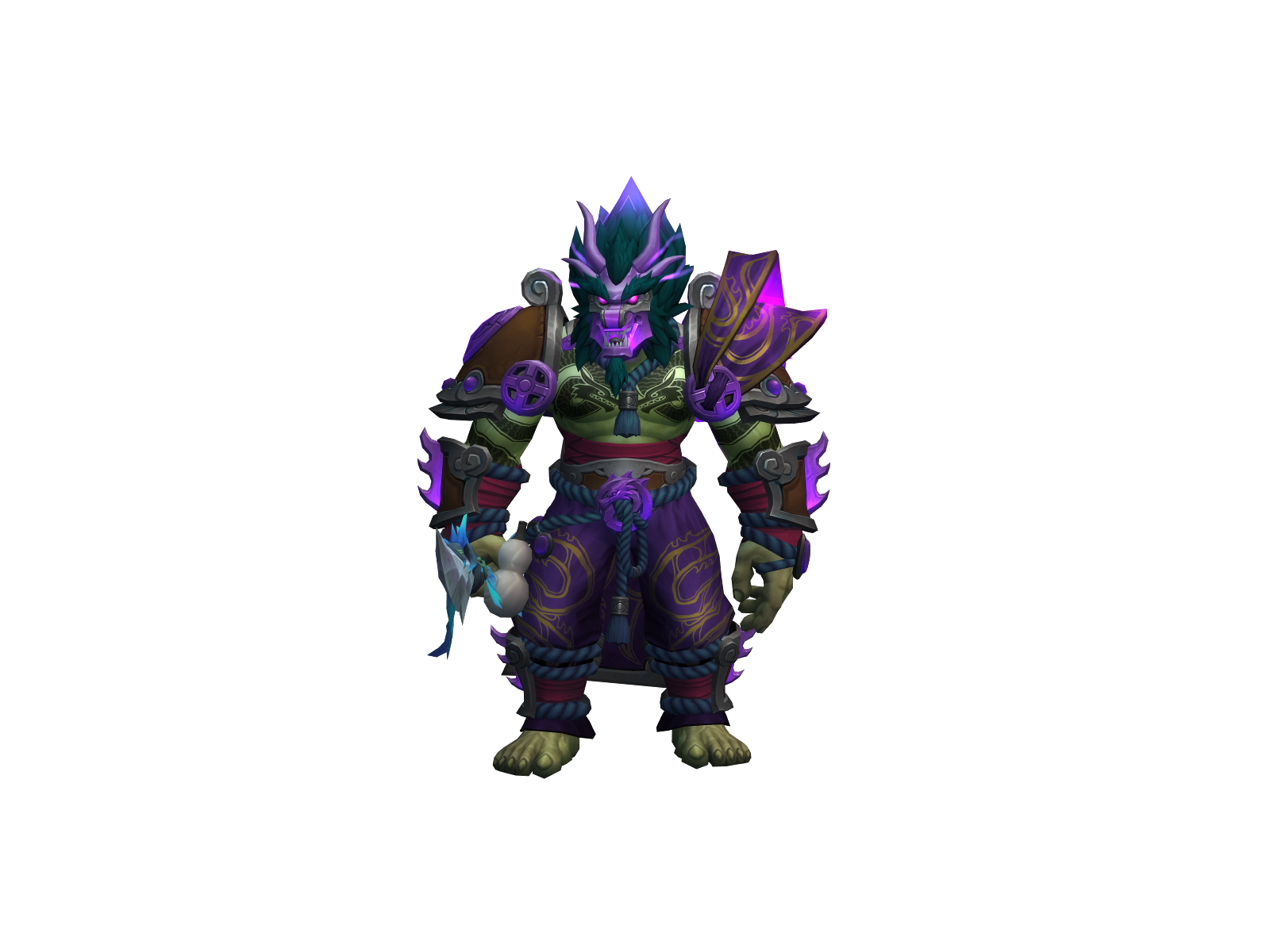 Sugapau 3D character render