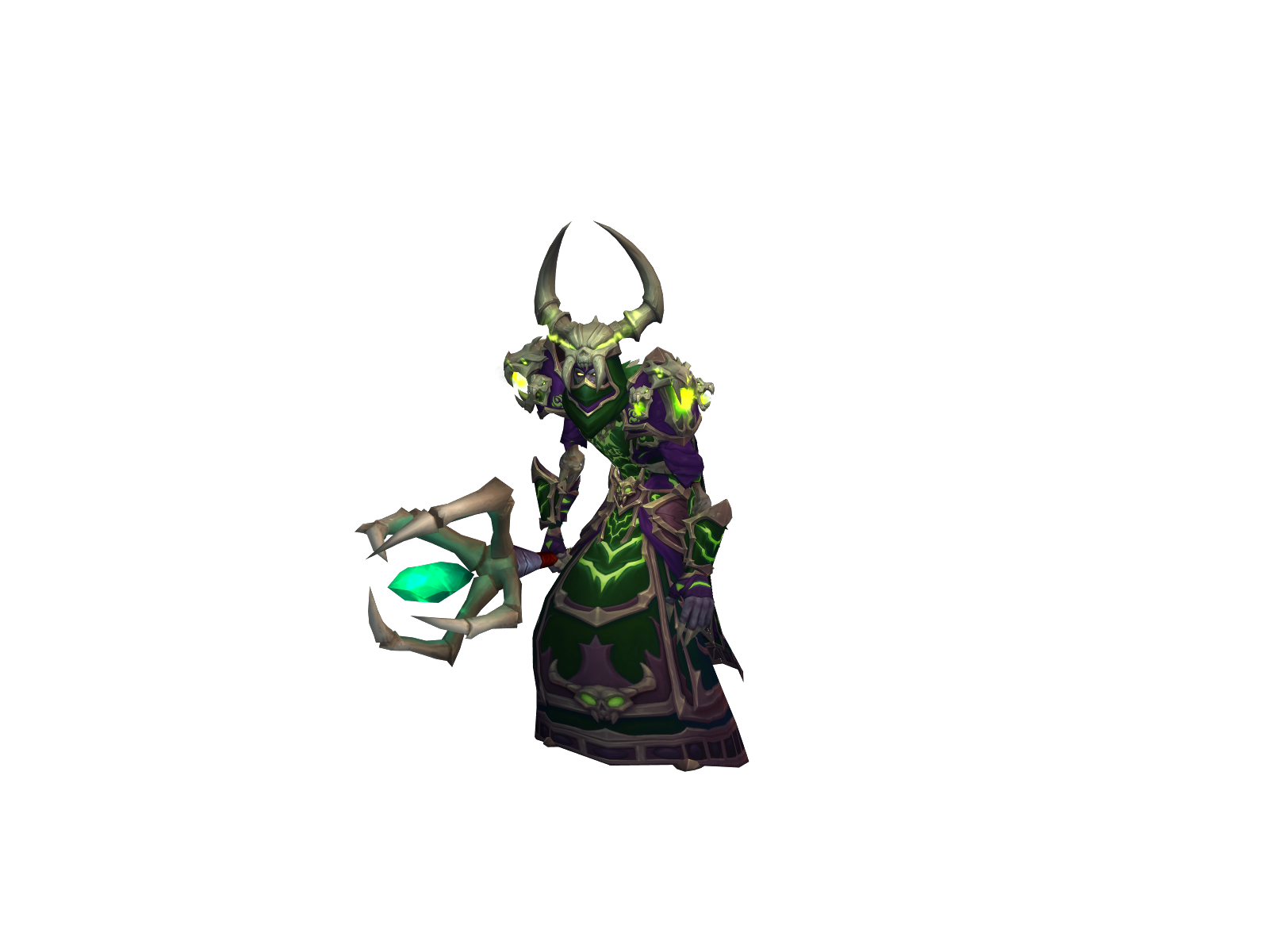 Warlóke 3D character render