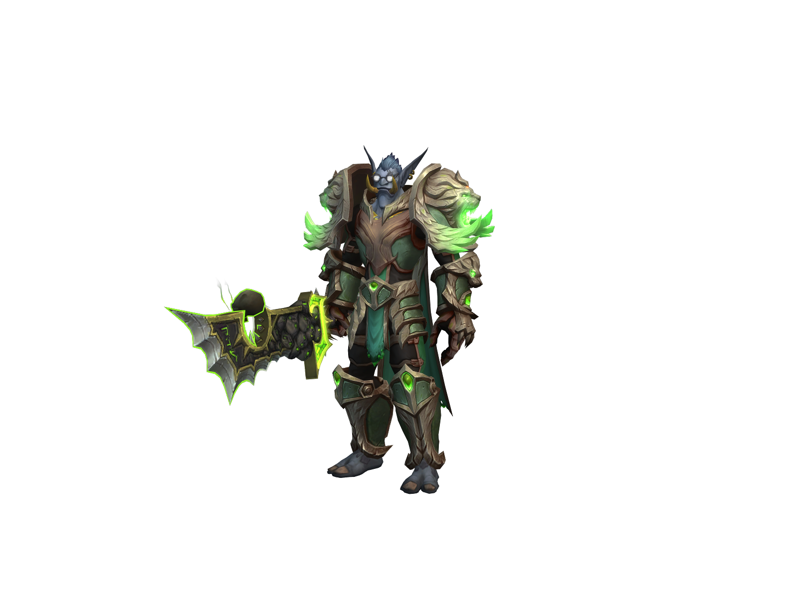 Thañøs 3D character render