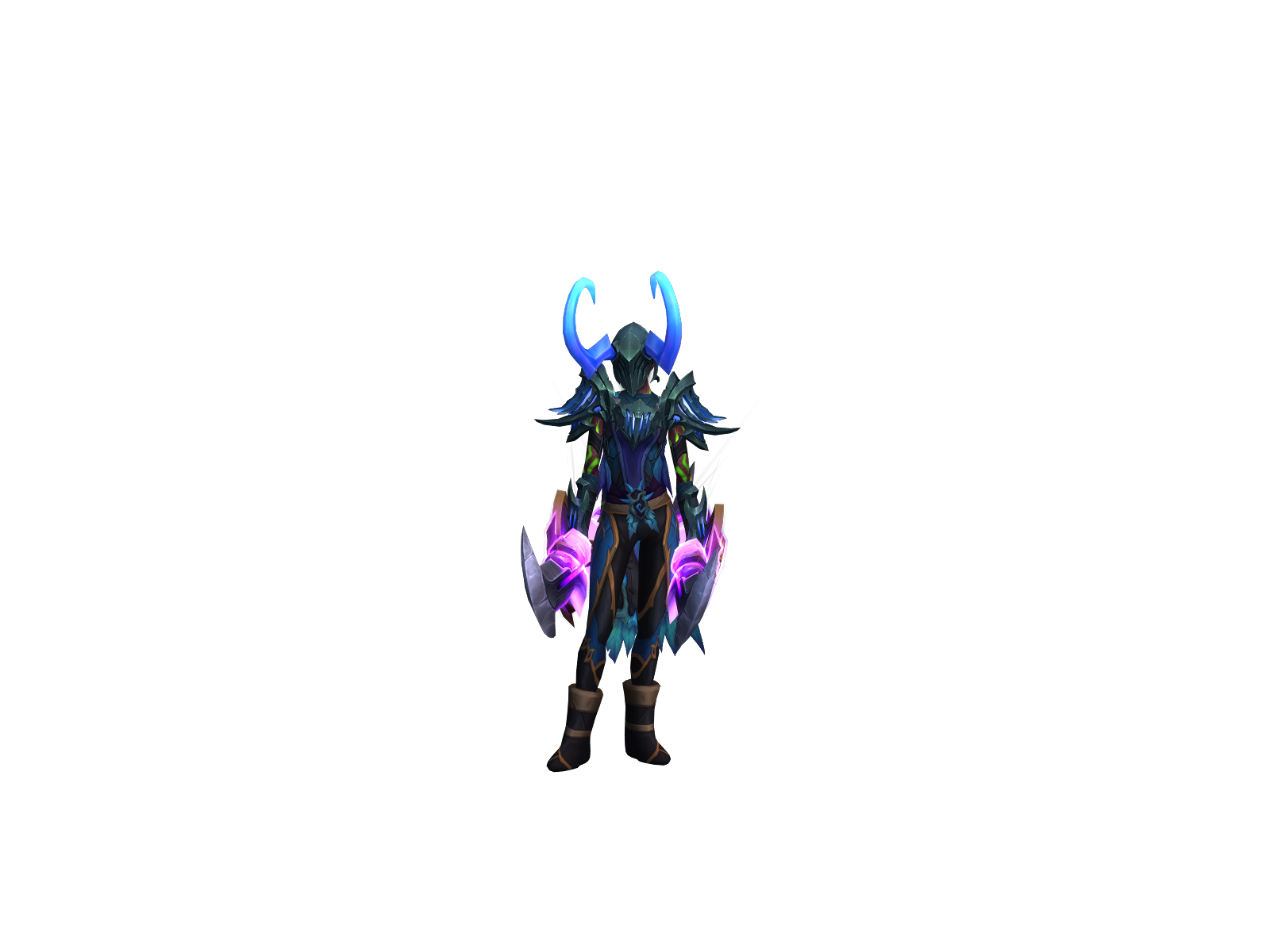Nightwisty 3D character render