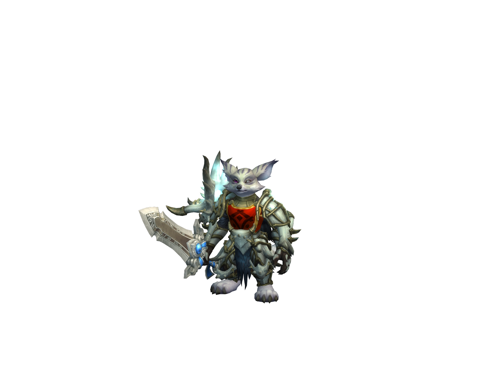 Serenato 3D character render