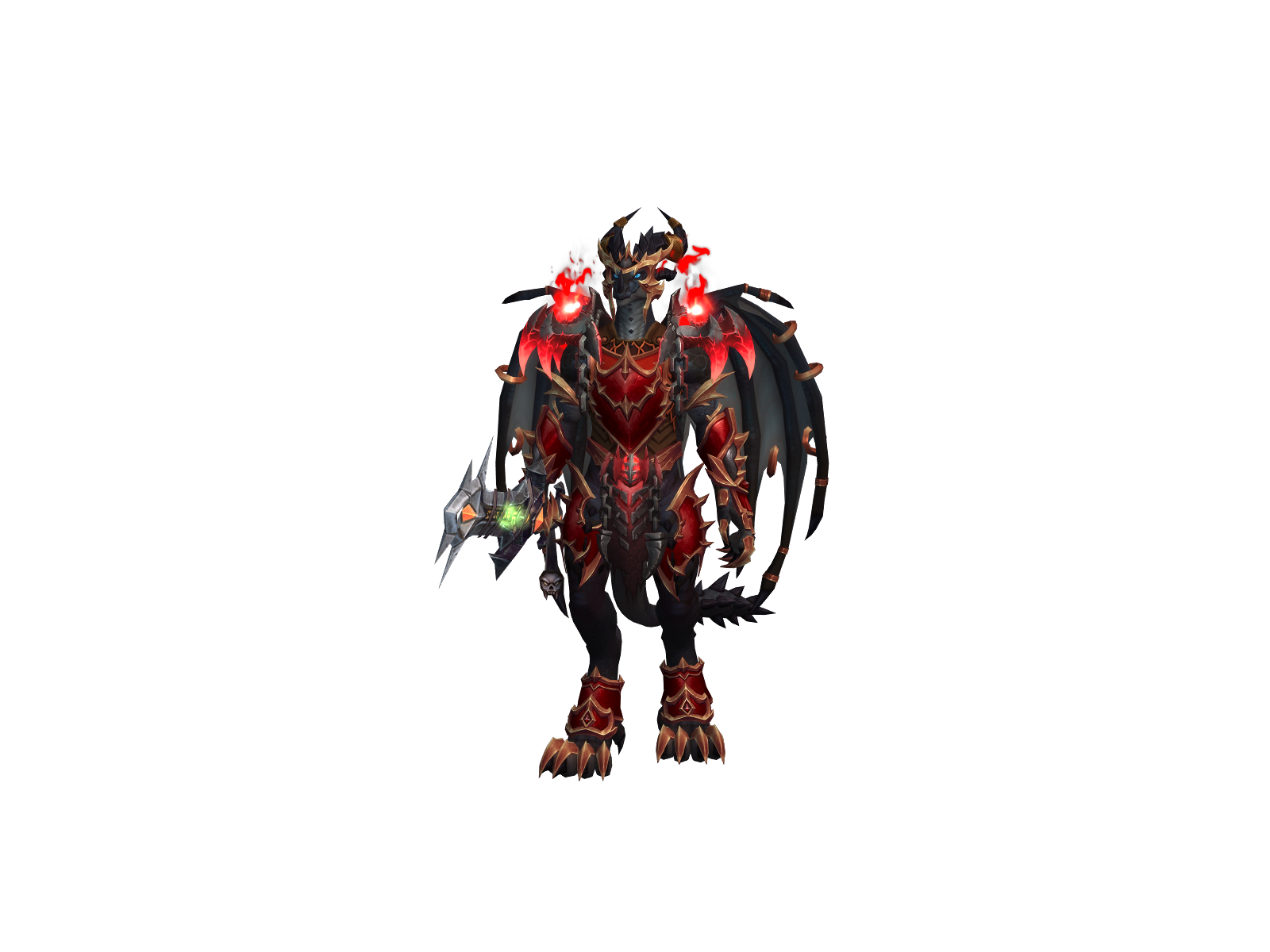 Dracoriom 3D character render