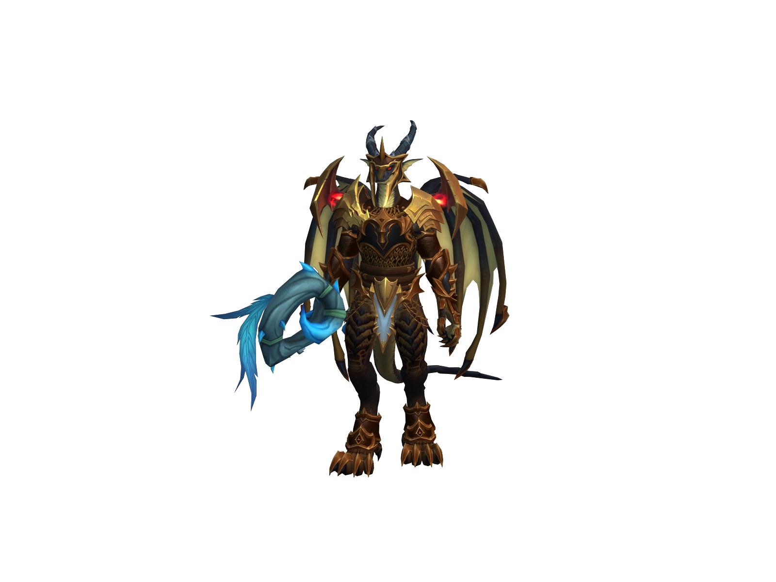 Aægis 3D character render
