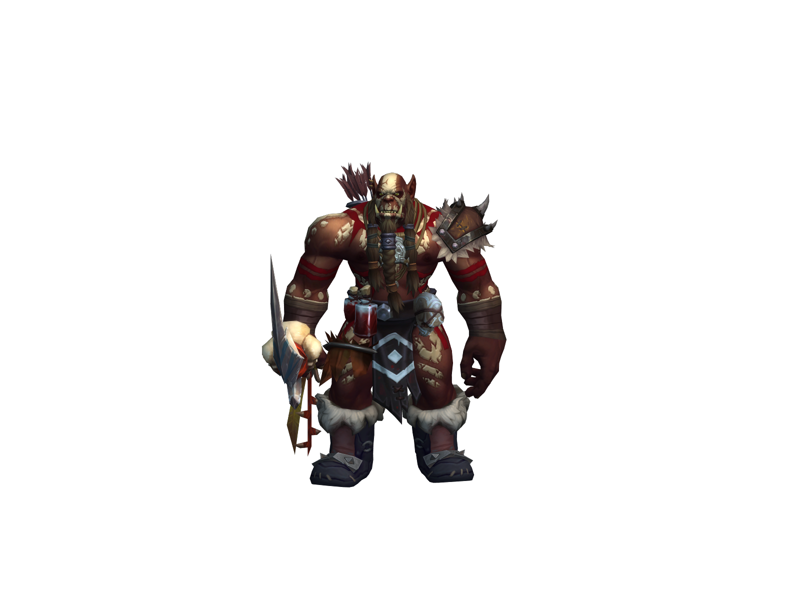 Trozoba 3D character render