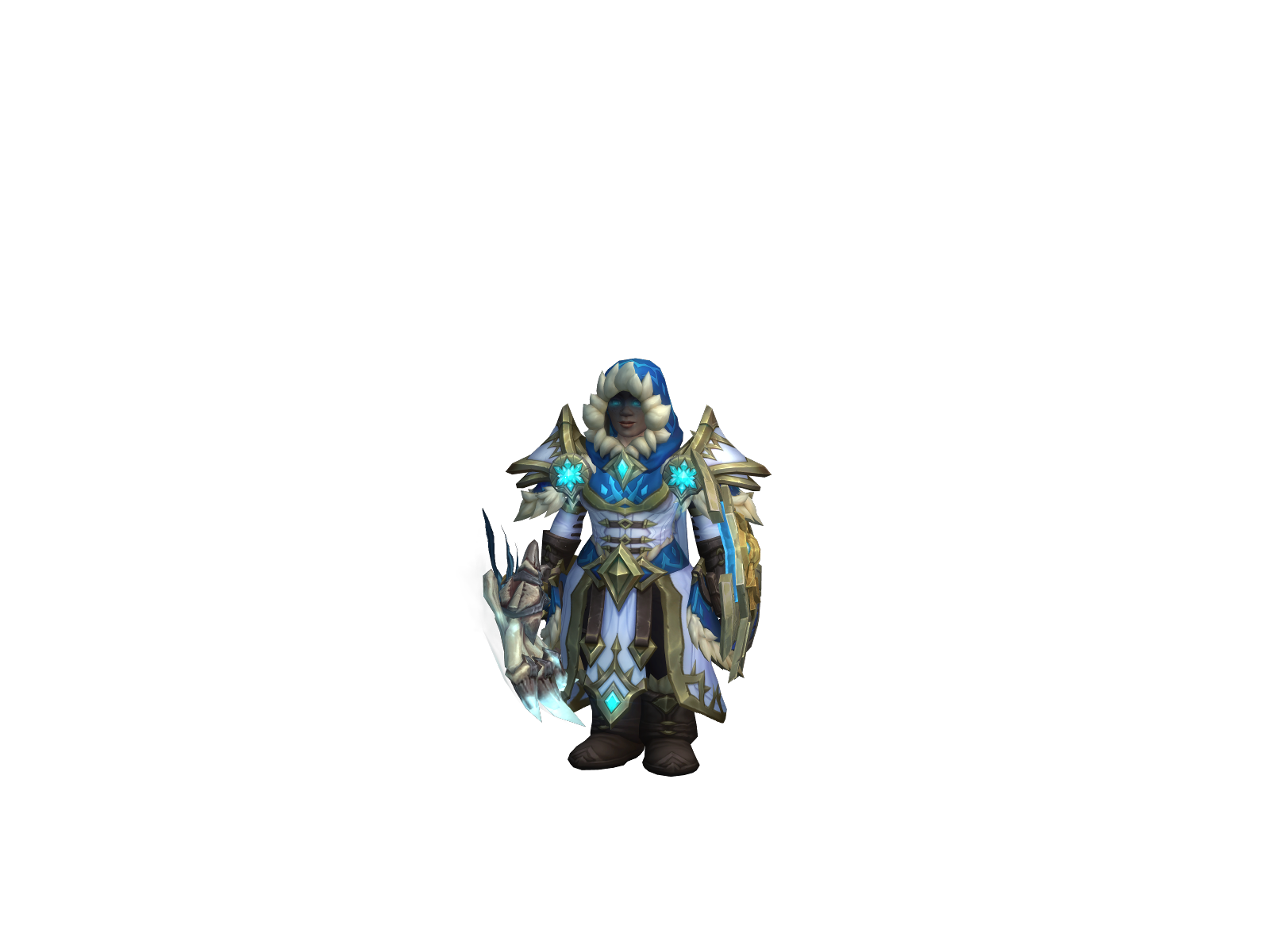 Kryszt 3D character render