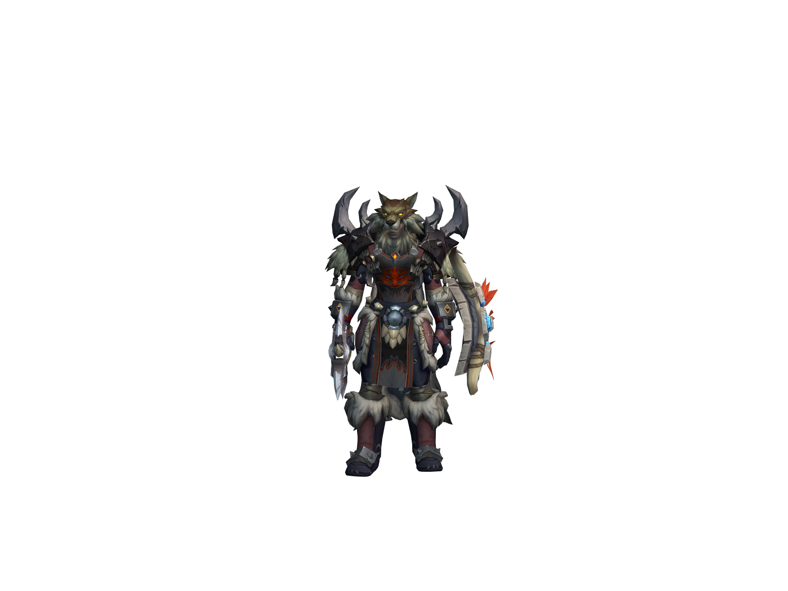 Moltenclaw 3D character render