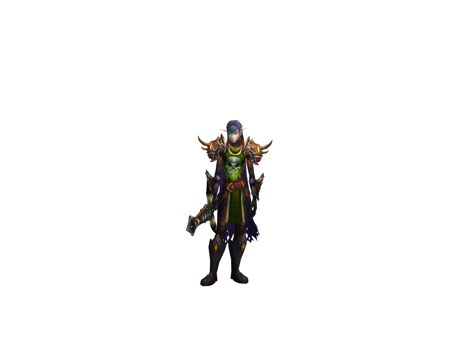 Nathalye 3D character render