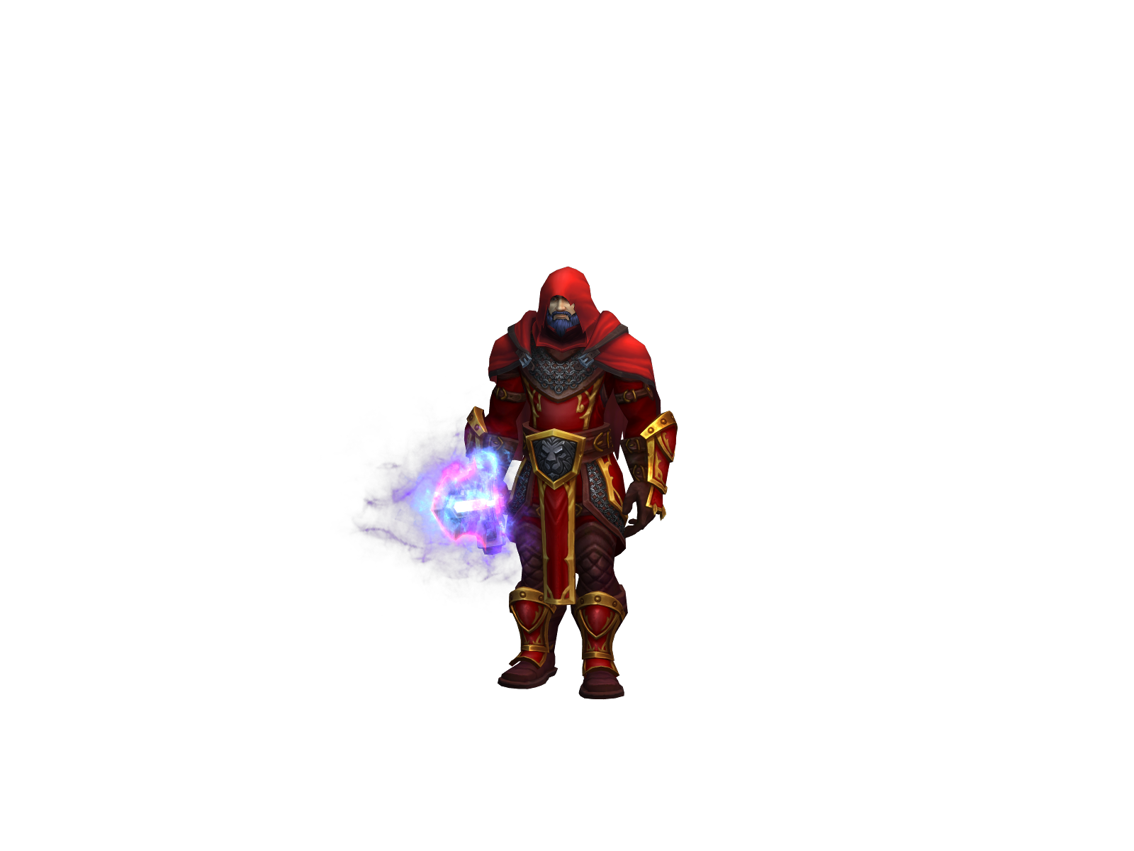 Detraygan 3D character render