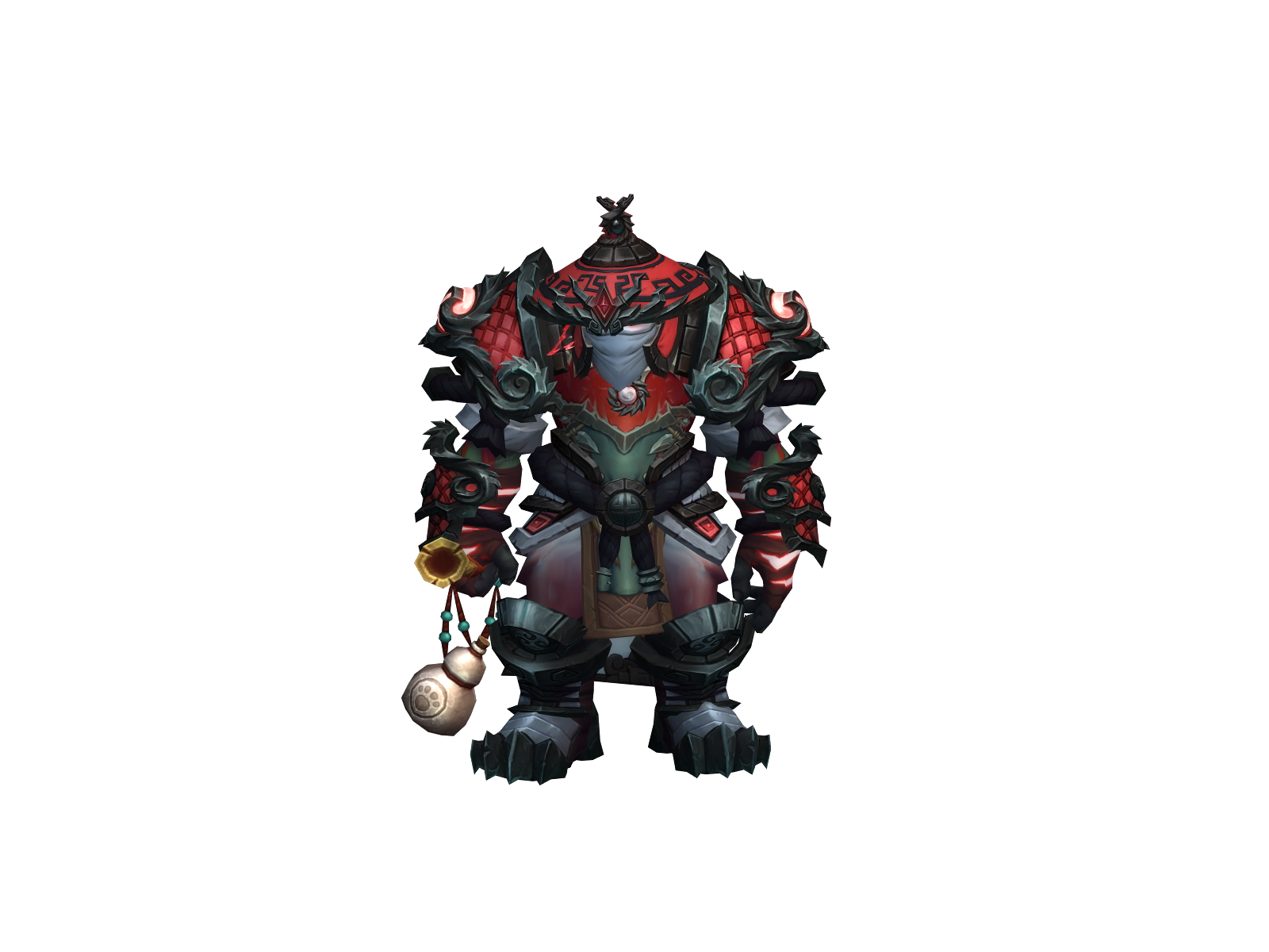 Blackmonge 3D character render