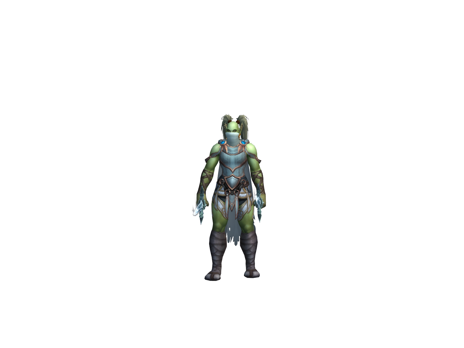Rtrash 3D character render