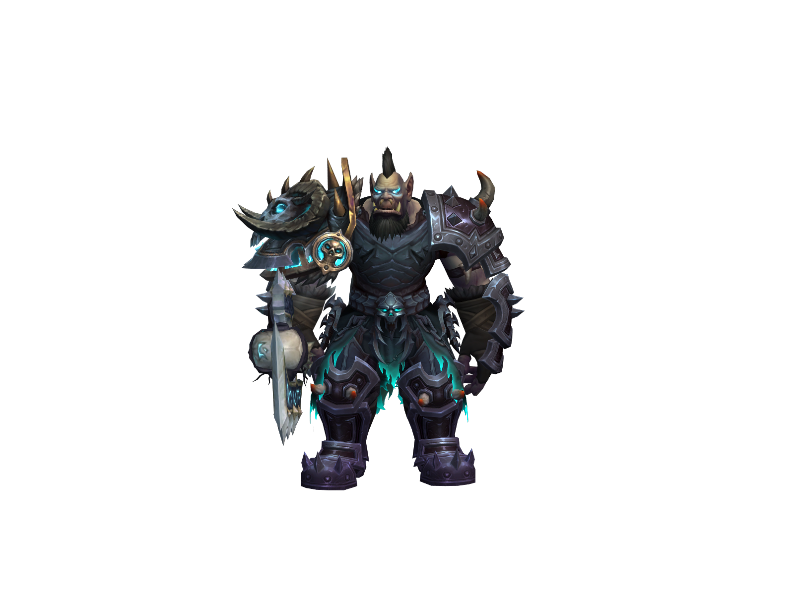 Urbrak 3D character render