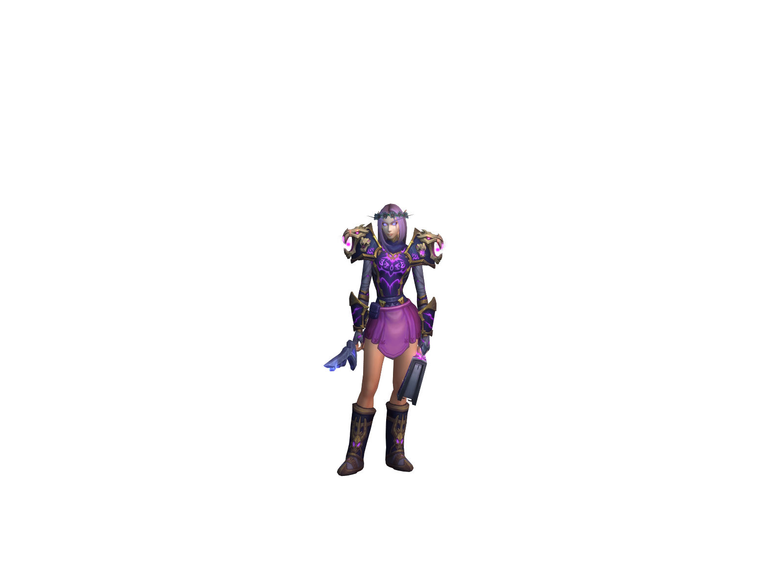 Hanah 3D character render