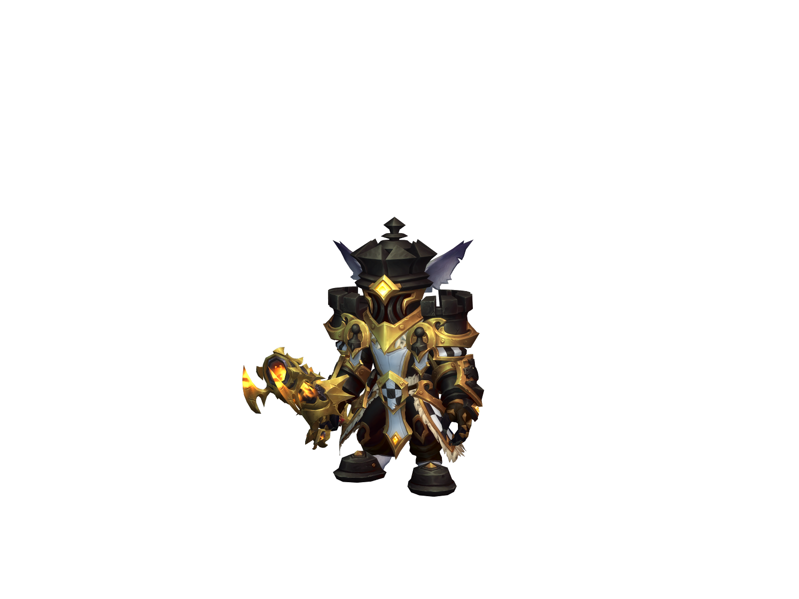 Zarara 3D character render