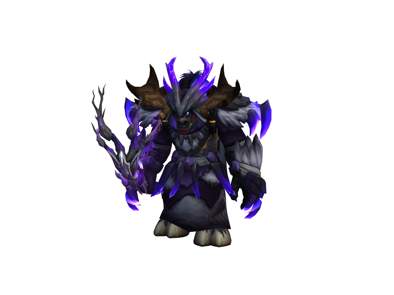 Pólenta 3D character render