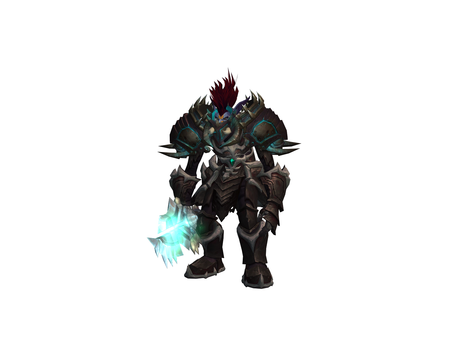Vohraxe 3D character render