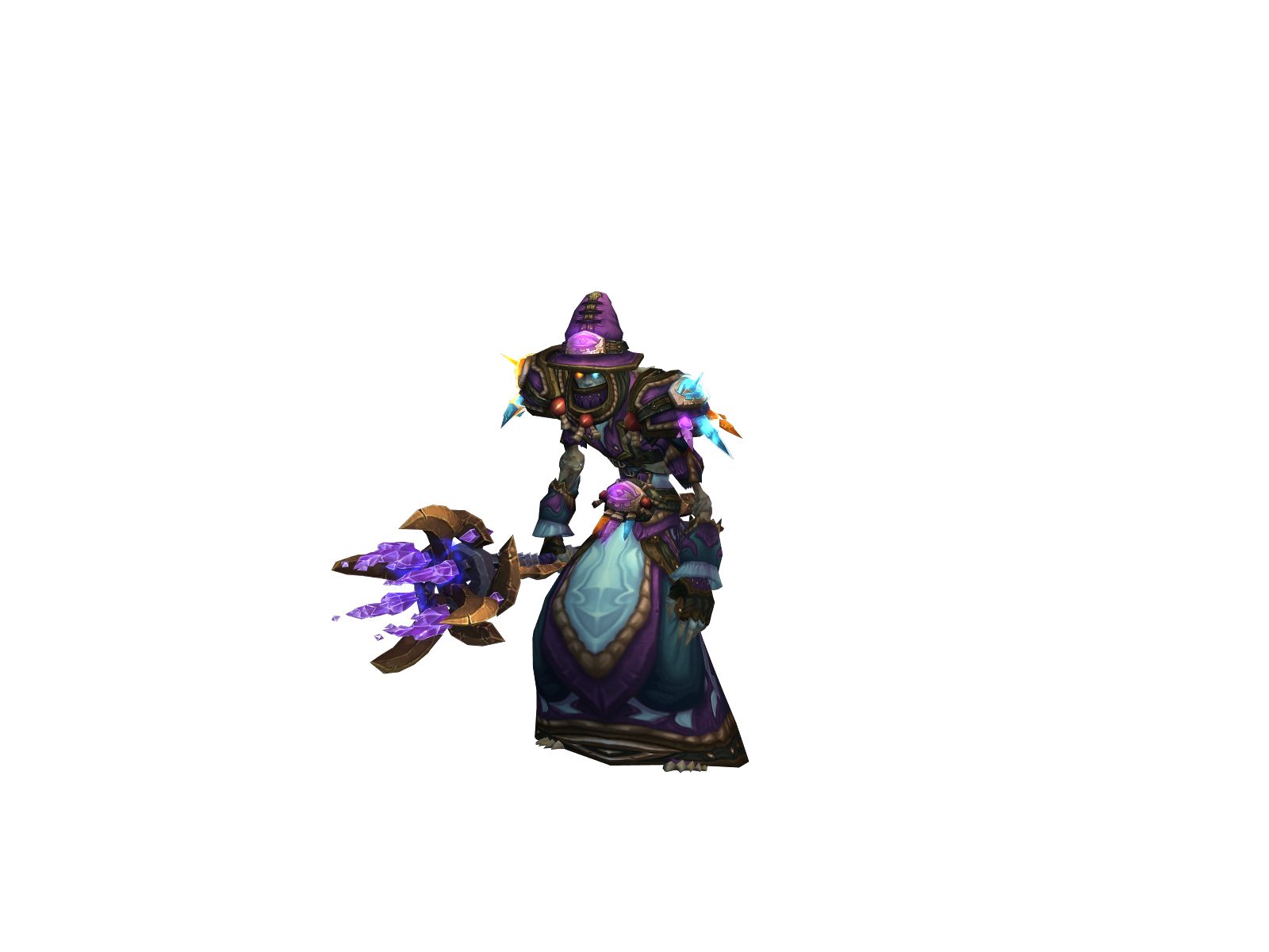 Baepico 3D character render